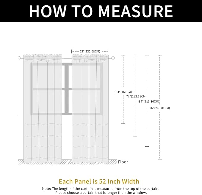 SpaceDresser Check Sheer Curtains 72 Inches 2 Panels Set, Rod Pocket Plaid Window Curtain for Living Room, Pink Semi Sheer Drapes for Kitchen Bedroom Children Room Yard(Pink, 52W x 72L)