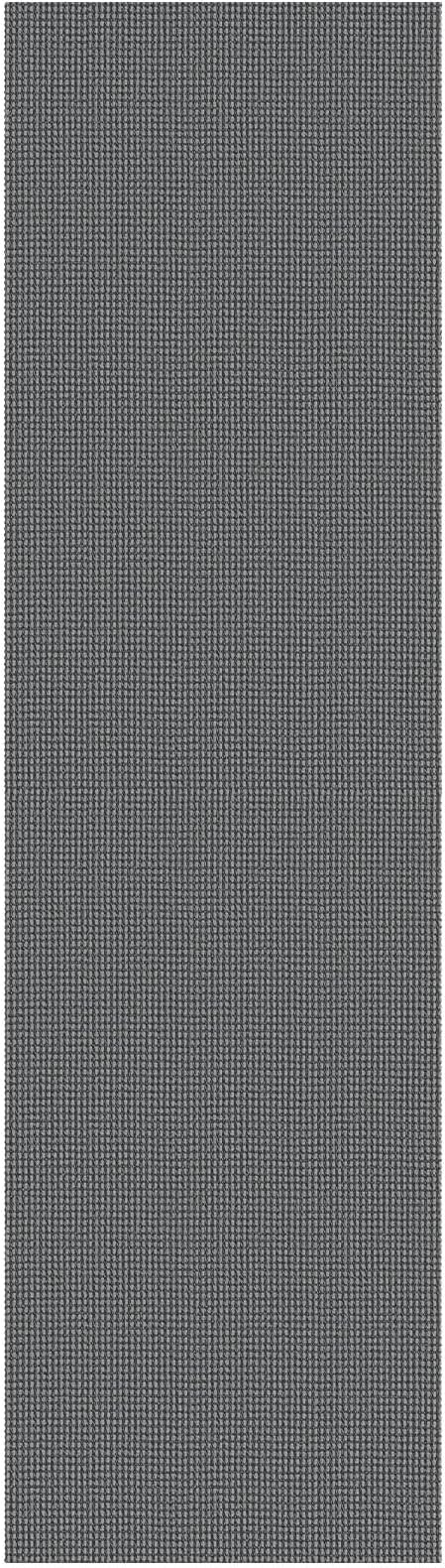 KOZYFLY Extra Long Runners for Hallways 3x20 ft Washable Kitchen Runner Non Slip Rubber Backed Hallway Rug Cotton Entryway Runner Rug Floor Carpet for Indoor Hall, Kitchen, Stair, Grey/Dark Grey
