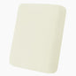 hyha Milk Silk Couch Cushion Covers, Soft Magic Sofa Covers Washable for Cushion Couch, Stretch Sectional Outdoor Cushion Covers for Patio Furniture with Elastic Bottom(Small, Cream)