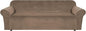 H.VERSAILTEX Stretch Velvet Sofa Covers Large Couch Covers Furniture Protector Soft with Non Slip Elastic Bottom, Feature Thick Comfy Rich Velour (Extra Large Sofa 98"-105", Coco Mocha)