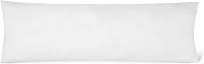 Amazon Basics Long Body Pillow for All Position Sleepers, 20 x 54 inches, Supportive, 1 Pack