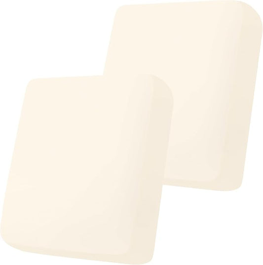 Smiry Printed Couch Cushion Covers, Stretch Soft Couch Covers for Sofa, Washable Non-Slip Sofa Slipcover Furniture Protector for Indoor and Outdoor (2 Pack, Cream)