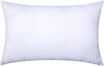 MIULEE Throw Pillow Insert Premium Pillow Stuffer Sham Rectangle Form for Decorative Cushion Bed Couch Sofa 12x16 Inch