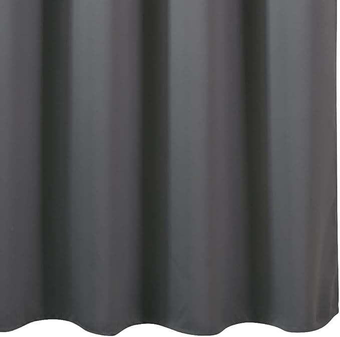 LEMOMO Grey Bedroom Blackout Curtains/52 x 63 Inch Long/Set of 2 Curtain Panels/Thermal Insulated Room Darkening Curtains for Bedroom