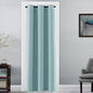 H.VERSAILTEX Doorway Curtain Blackout Closet Door Curtain Room Divider Window Treatment Curtain for Bedroom Thermal Insulated Privacy Drape Soundproof Grommet, 42 x 80 inches, 1 Panel, Mineral Blue
