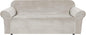H.VERSAILTEX 1 Peice Stretch Velvet Sofa Covers for 3 Cushion Couch Covers Sofa Slipcovers Furniture Protector Soft, Crafted from Thick Comfy Rich Velour (Sofa 72"-90", Oatmeal)