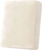 H.VERSAILTEX Velvet Stretch Couch Cushion Cover Plush Cushion Slipcover for Chair Cushion Furniture Protector Seat Cushion Sofa Cover (1 Piece Armchair Cushion Covers, Cream)