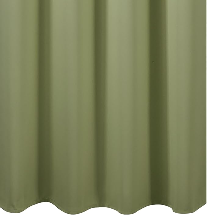 LEMOMO Blackout Curtains 52 x 84 inches Long Sage Green Curtains Set of 2 Panels Thermal Insulated Room Darkening Curtains for Bedroom