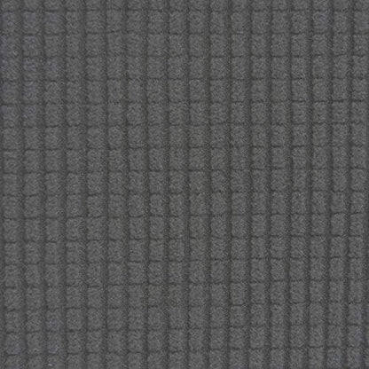 Easy-Going Stretch Oversized Sofa Slipcover 1-Piece Sofa Cover Furniture Protector Couch Soft with Elastic Bottom for Kids, Polyester Spandex Jacquard Fabric Small Checks Dark Gray