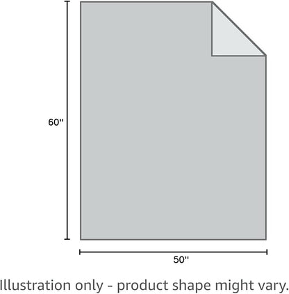 BEDELITE Fleece Throw Blanket for Couch – 3D Ribbed Jacquard Soft and Warm Decorative Fuzzy Blanket – Cozy, Fluffy, Plush Lightweight White Throw Blankets for Bed, Sofa, 50x60 inches
