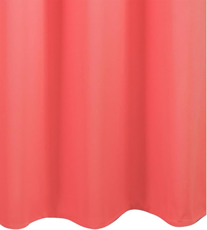 LEMOMO Coral Blackout Curtains 42 x 54 Inch Length Set of 2 Panels Grommet Bedroom Curtains for Living Room