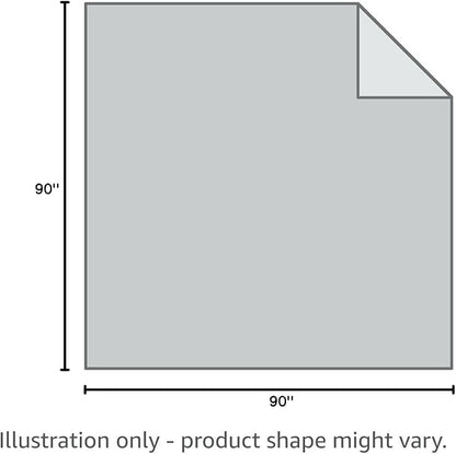 BEDELITE Fleece Blanket Queen Size – 3D Ribbed Jacquard Soft and Warm Decorative Fuzzy Blankets – Cozy, Fluffy, Plush Lightweight Throw Blankets for Couch, Bed, Sofa(Blue, 90x90 inches)