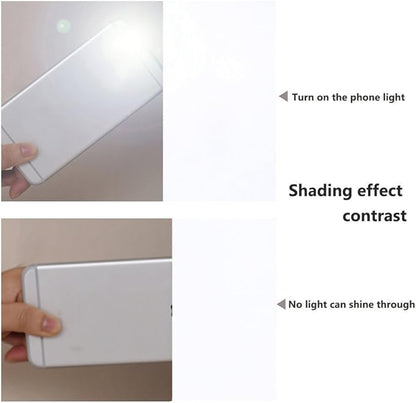 NICETOWN Room Warming Full Shading Curtains for Windows, Super Heavy-Duty Black Lined Blackout Curtains for Bedroom, Privacy Assured Window Treatment (White, Pack of 2, 52 inches W x 95 inches L)