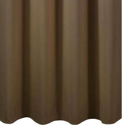 LEMOMO Blackout Curtains 66 x 95 inch/Brown Curtains Set of 2 Panels/Thermal Insulated Room Darkening Bedroom Curtains