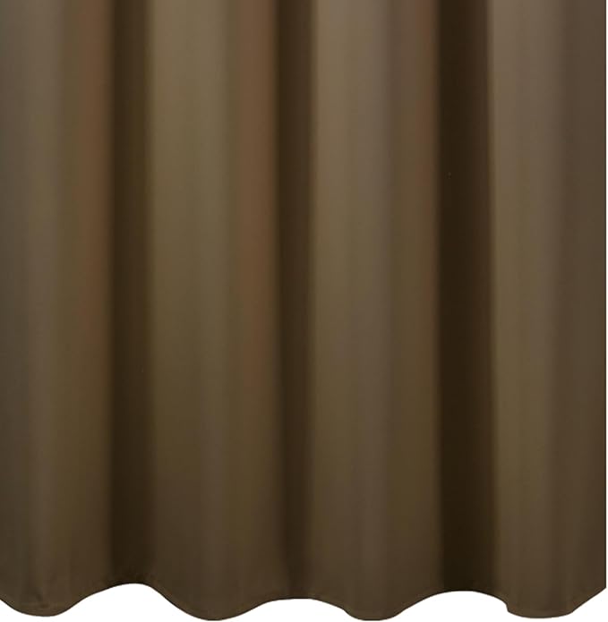 LEMOMO Blackout Curtains 66 x 84 inch/Brown Curtains Set of 2 Panels/Thermal Insulated Room Darkening Bedroom Curtains