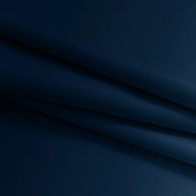 Yakamok Blue and Greyish White Ombre Curtains, Room Darkening Gradient Color Curtains for Bedroom, Light Blocking Thermal Insulated Window Drapes for Living Room(2 Panels, 52x84 Inch)