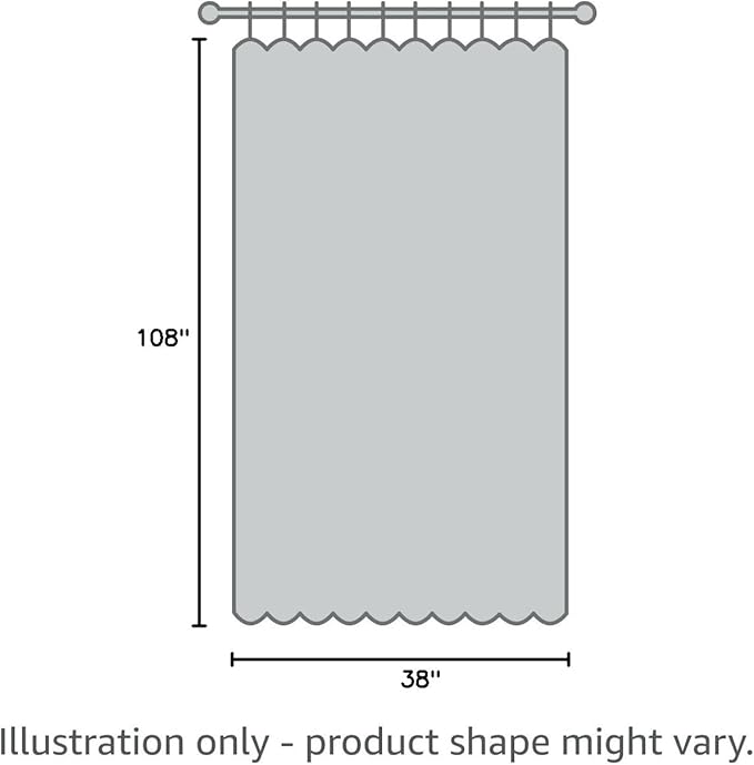 Extra Long Curtain 38x108 inches Long 2 Panels Set Back Tab Beige Linen Drapes for Living Room Neutral Farmhouse Light Filtering Semi Sheer Linen Curtains 108 inch Length for Large Window 9 FT Tall