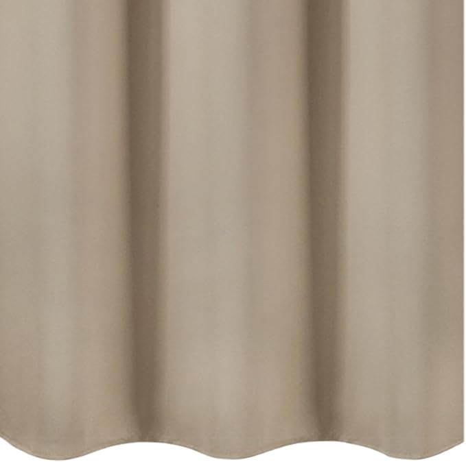 LEMOMO Khaki Blackout Curtains/38 x 54 Inch/Set of Two Panels Grommet Living Room Curtains