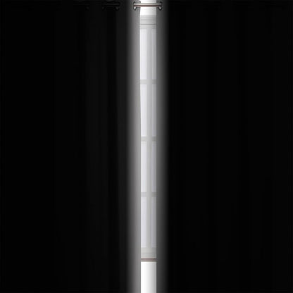 LEMOMO Light Grey Blackout Curtains/38 x 54 Inch/Set of Two Panels Grommet Living Room Curtains