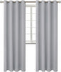 BGment Room Darkening Curtains 95 Inches Long - Grommet Thermal Insulated Drapes Window Treatment Curtains for Bedroom, 2 Panels, 52 x 95 Inch, Light Grey