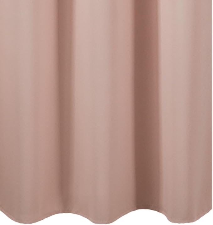 LEMOMO Blush Thermal Blackout Curtains/42 x 72 Inch/Set of 2 Panels Room Darkening Curtains for Bedroom