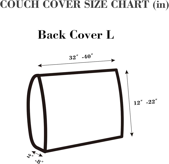 Sofa Covers Couch Covers for Sofa Pet Friendly Couch Cushion Covers Universal Sofa Covers Washable Stretch Slipcovers for Sectional Sofa (Texture Green,Back Cover L)