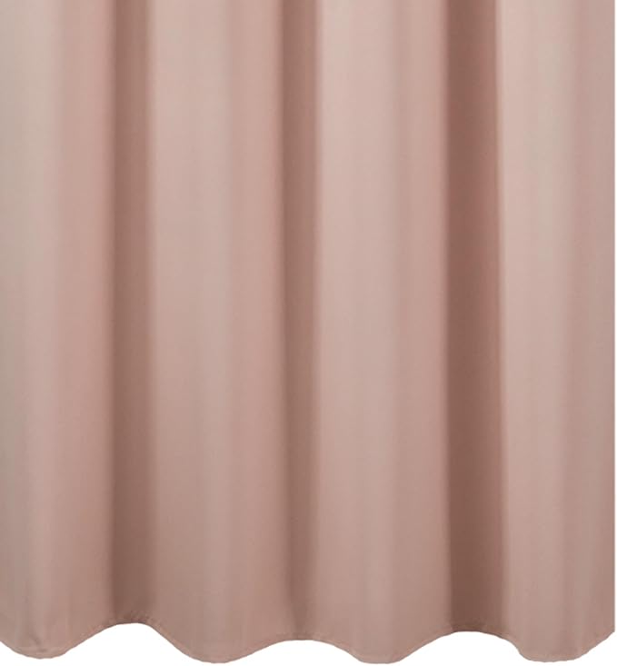 LEMOMO Blackout Curtains 66 x 95 inch/Blush Curtains Set of 2 Panels/Thermal Insulated Room Darkening Bedroom Curtains