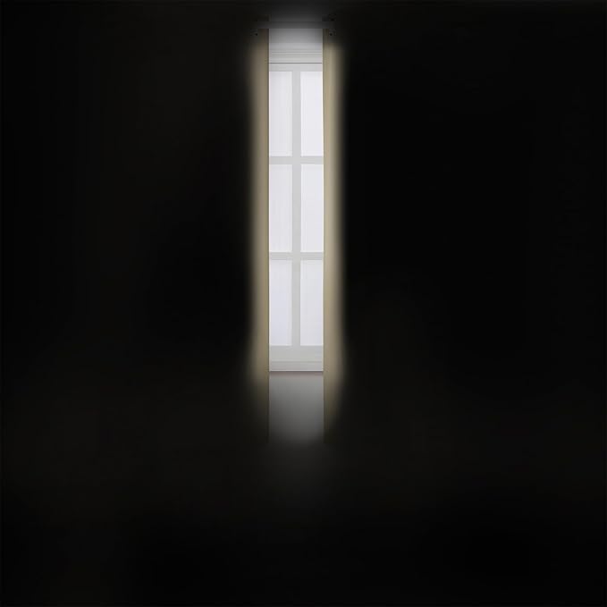 LEMOMO Beige Blackout Curtains 42 x 54 Inch Length Set of 2 Panels Grommet Bedroom Curtains for Living Room