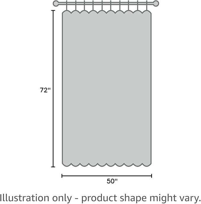 100% Blackout Shield Linen Blackout Curtains for Bedroom 72 Inches Long, Back Tab/Rod Pocket Living Room Drapes, Thermal Insulated Blackout Curtains 2 Panels Set, 50" W x 72" L, Darkgray