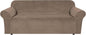 H.VERSAILTEX Stretch Velvet Sofa Covers for 3 Cushion Couch Covers Furniture Protector Soft with Non Slip Elastic Bottom, Crafted from Thick Comfy Rich Velour (Large Sofa 90"-97", Coco Mocha)