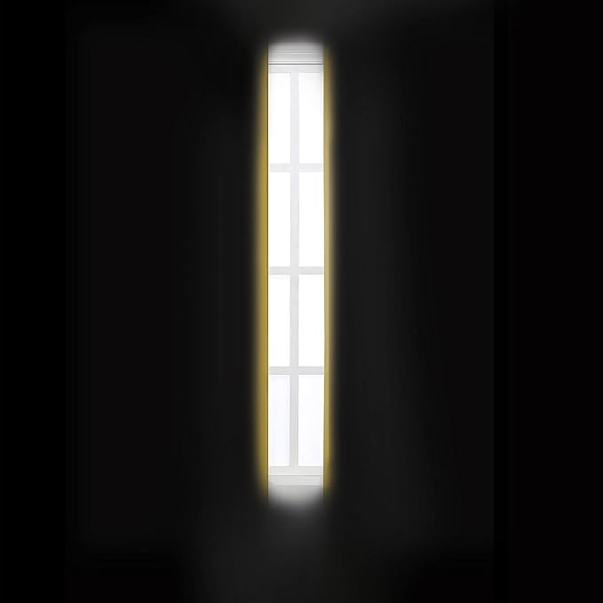 LEMOMO Yellow Thermal Blackout Curtains/38 x 84 Inch/Set of 2 Panels Room Darkening Curtains for Bedroom