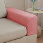 Soothing Home Sofa Covers, Sofa Hero Covers, Wear-Resistant Universal Couch Covers Washable Stretch Sectional Couch Cushion Covers (Pink,Arm Rest Covers 2pcs)