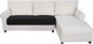 Easy-Going Sectional Couch Covers for Dogs L Shape Sofa Cover Reversible Sofa Slipcover Chaise Lounge Cover Furniture Protector Cover for Pets Dog Cat (30 x 50 inches, Black/Beige)