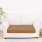 Smiry Printed Couch Cushion Covers, Stretch Soft Couch Covers for Sofa, Washable Non-Slip Sofa Slipcover Furniture Protector for Indoor and Outdoor (Medium, Camel)