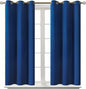 BGment Blackout Curtains for Bedroom - Grommet Thermal Insulated Room Darkening Curtains for Living Room, 38 x 54 Inch, 2 Panels, Royal Blue