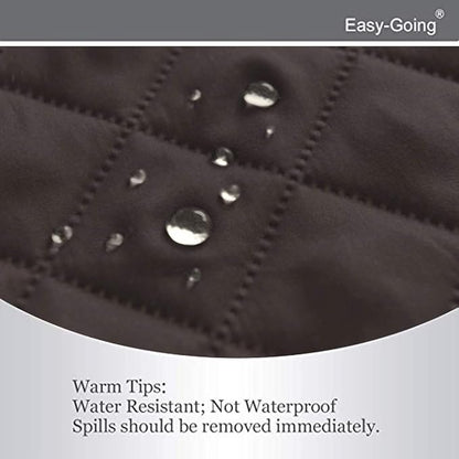 Easy-Going Chair Sofa Slipcover Reversible Sofa Cover Water Resistant Couch Cover Furniture Protector Cover with Elastic Straps for Pets Kids Children Dog Cat (Chair, Chocolate/Ivory)