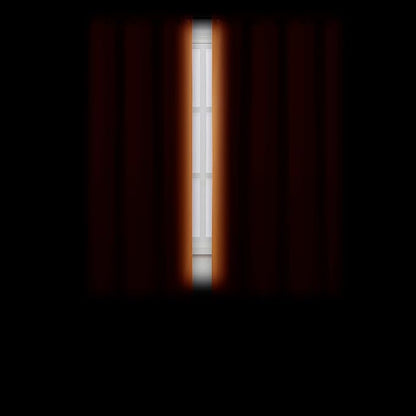 LEMOMO Orange Blackout Curtains 66 x 63 Inch Length/Set of 2 Curtain Panels/Thermal Insulated Room Darkening Blackout Curtains for Bedroom