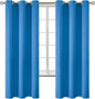 BGment Room Darkening Curtains 72 Inches Long - Grommet Thermal Insulated Drapes Window Treatment Curtains for Bedroom, 2 Panels, 42 x 72 Inch, Classic Blue