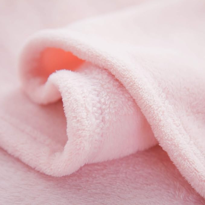 Bedsure GentleSoft Fleece Blankets King Size Pink - Valentines Blanket Soft Lightweight Plush Cozy Fuzzy Luxury Microfiber Throws, 108x90 inches