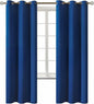 BGment Blackout Curtains for Bedroom - Grommet Thermal Insulated Room Darkening Curtains for Living Room, 42 x 72 Inch, 2 Panels, Royal Blue
