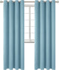 BGment Room Darkening Curtains 108 Inches Long - Grommet Thermal Insulated Drapes Window Treatment Curtains for Bedroom, 2 Panels, 52 x 108 Inch, Greyish Blue