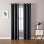 ChrisDowa Blackout Curtains 72 inches Long for Bedroom - 2 Panels Set Grommet Thermal Insulated Room Darkening Curtains for Living Room (Dark Grey, 42 x 72 Inch)