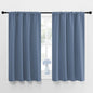NICETOWN Blackout Curtains for Bedroom, Blackout Curtain Panels, Window Treatment Energy Saving Thermal Insulated Solid Rod Pocket Blackout Drapes/Draperies (Stone Blue, 1 Pair, 42 by 48-inch)