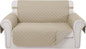 Reversible Loveseat Sofa Covers Couch Cover Furniture Protector(Loveseat,Sand/Beige)