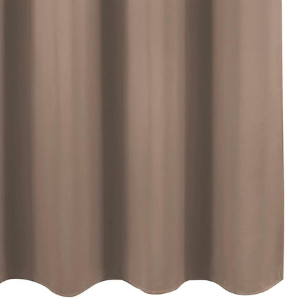 LEMOMO Cappuccino Blackout Curtains 42 x 54 Inch Length Set of 2 Panels Grommet Bedroom Curtains for Living Room