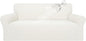 Easy-Going 100% Waterproof Couch Cover, Dual Waterproof Sofa Cover, Stretch Jacquard Sofa Slipcover, Leakproof Furniture Protector for Kids, Pets, Dog and Cat (Oversized Sofa, Cream)