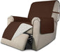 Easy-Going Recliner Chair Slipcover Reversible Sofa Cover Water Resistant Couch Cover Furniture Protector with Elastic Straps for Pets Dog (Recliner 22 inch, Coffee/Ivory)