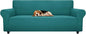 ZNSAYOTX Stretch Oversized Couch Cover Universal Sofa Covers for Living Room Dogs Pet Furniture Protector Spandex Extra Large Sofa Slipcovers with Anti Slip Foam Sticks (Peacock Teal, XL Sofa)
