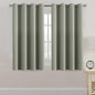 H.VERSAILTEX Blackout Curtain for Living Room Thermal Insulated Window Treatment Curtain 54 inch Length Energy Saving Solid Grommet Top Blackout Drape, One Panel, Light Sage, 52" W x 54" L