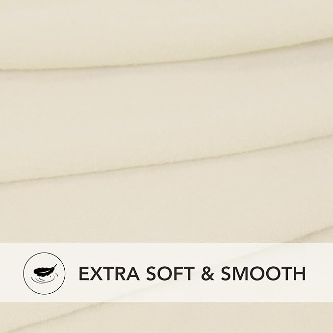 PureFit Super Stretch Sofa Slipcover – Spandex Non Slip Soft Couch Sofa Cover, Washable Furniture Protector with Non Skid Foam and Elastic Bottom for Kids, Pets (Oversized Loveseat, Ivory)